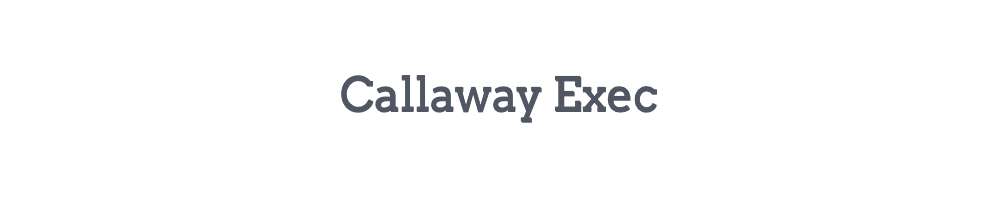 Callaway Exec